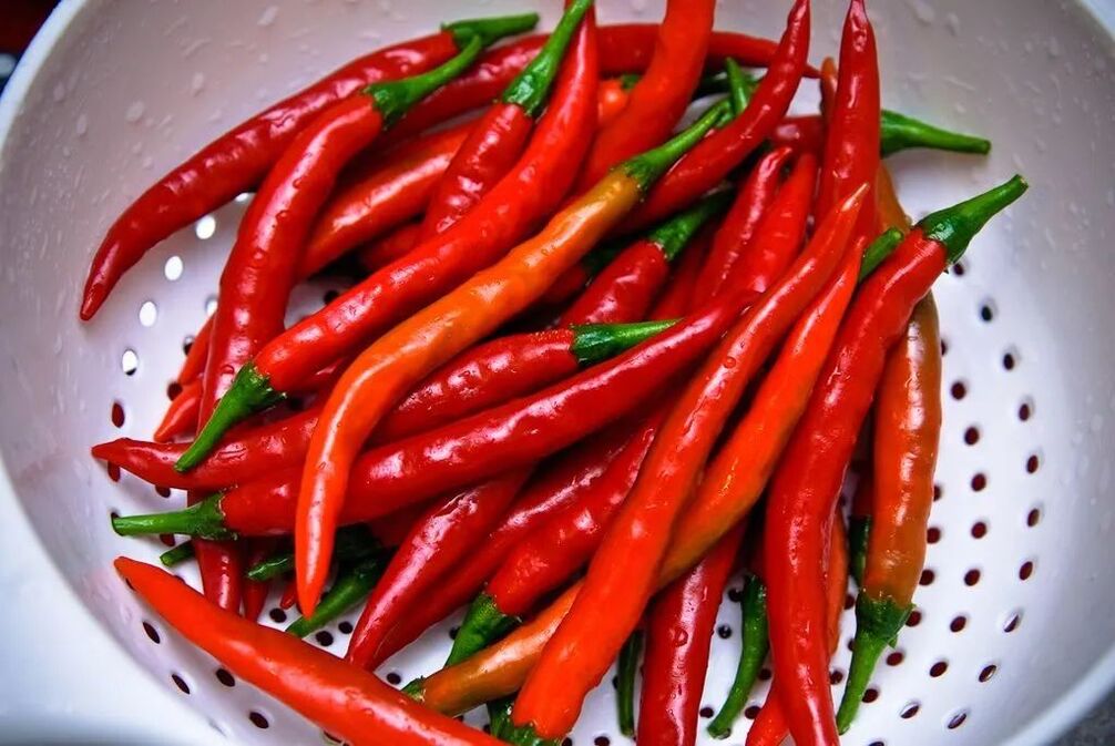chili pepper for strength